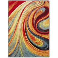 Home Dynamix Splash Adja Contemporary Abstract Swirl Area Rug -Home Furnishing Store GUEST 00df7e7a 8008 47d3 9124 80a1961f731f