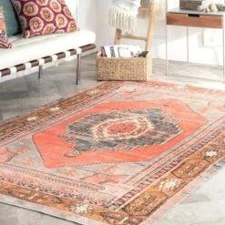 NuLOOM Kamila Machine Washable Area Rug