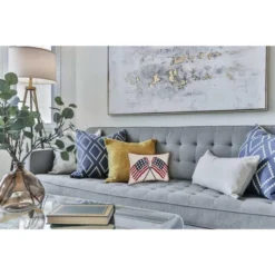 C&F Home Double USA Flag July 4th Hooked Throw Pillow -Home Furnishing Store GUEST 042de947 5d9f 4e2a 8d46 dd820fd902fa