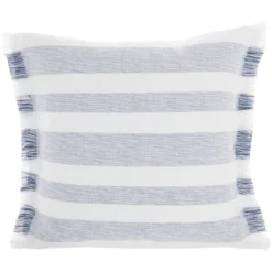 Life Styles Chambray Striped Throw Pillow - Mina Victory -Home Furnishing Store GUEST 05766218 eeae 4bcb b220 b1ea054b6812