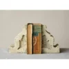 Set Of 2 Corbel Shaped Bookends White - Storied Home