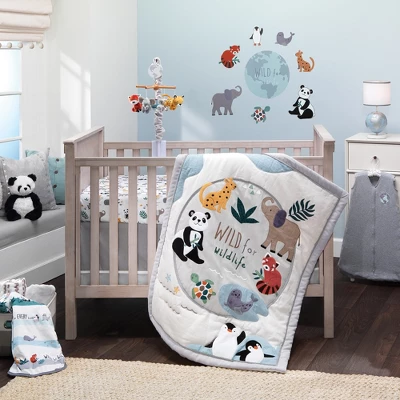 Lambs & Ivy Wild Life Musical Baby Nursery Crib Mobile - Protect The Animals 6 Lambs & Ivy Wild Life Musical Baby Nursery Crib Mobile - Protect The Animals - Image 6