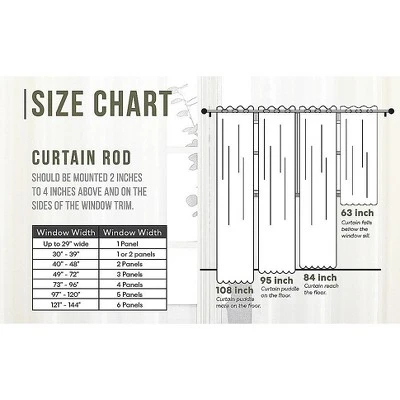 Kate Aurora Artisan Lightweight Transparent Faux Silk Sheer Grommet Single Curtain Panel 3 Kate Aurora Artisan Lightweight Transparent Faux Silk Sheer Grommet Single Curtain Panel - Image 3