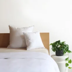 20" X 20" Down Alternative White Square Pillow Insert | BOKSER HOME -Home Furnishing Store GUEST 0a1a6a91 32b7 4bc4 ab6e 8af90c203bda