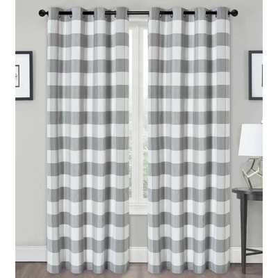 Kate Aurora Country Farmhouse Living Classic Buffalo Plaid Checkered Single Grommet Top Window Curtain Panel 8 Kate Aurora Country Farmhouse Living Classic Buffalo Plaid Checkered Single Grommet Top Window Curtain Panel - Image 8