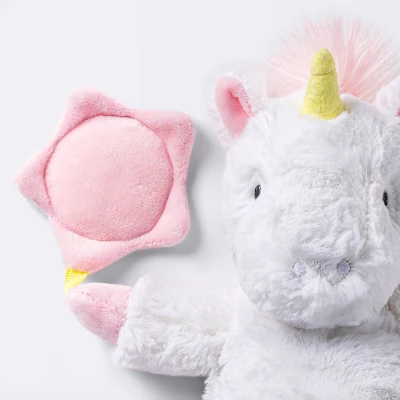 White Unicorn Plush Interactive Toy - Cloud Island™ 2 White Unicorn Plush Interactive Toy - Cloud Island™ - Image 2