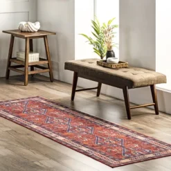 NuLOOM Stella Machine Washable Traditional Global Area Rug
