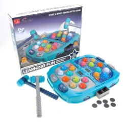 Ready! Set! Play! Link Whack A Mole Arcade Game Toy For One Or Two Players
