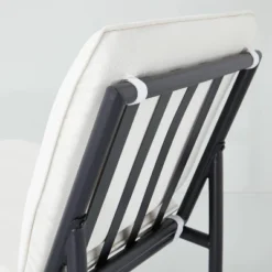 2pk Cushioned Metal Outdoor Club Chair Set - Cream/Black - Hearth & Hand™ With Magnolia -Home Furnishing Store GUEST 0dc56157 15fb 464f b88e 24c879855be8