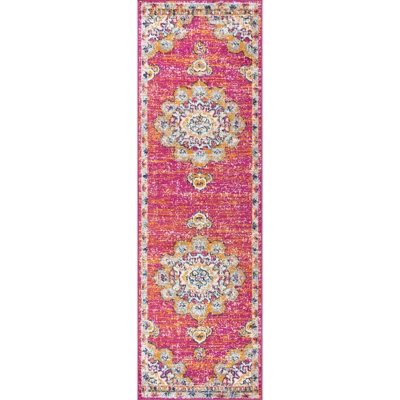 Bohemian FLAIR Boho Vintage Medallion Indoor Area Rug -JONATHAN Y 1 Bohemian FLAIR Boho Vintage Medallion Indoor Area Rug -JONATHAN Y