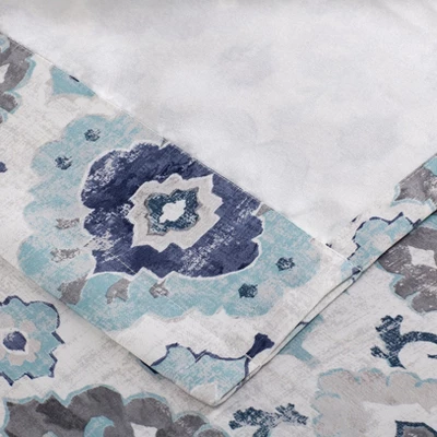 Kate Aurora Contemporary Influencer 2 Piece Water Color Damask Medallion Rod Pocket Window Curtain Panels 3 Kate Aurora Contemporary Influencer 2 Piece Water Color Damask Medallion Rod Pocket Window Curtain Panels - Image 3