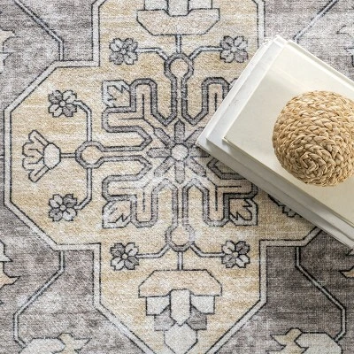 NuLOOM Autumn Vintage Machine Washable Area Rug 5 NuLOOM Autumn Vintage Machine Washable Area Rug - Image 5