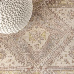 Darija Ornate Geometric Medallion Area Rug - JONATHAN Y -Home Furnishing Store GUEST 10156584 377f 4aa4 b993 d908636803c8