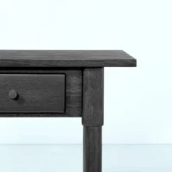 Wood Turned Leg Accent Table With Drawer - Black - Hearth & Hand™ With Magnolia -Home Furnishing Store GUEST 11245e89 340a 4023 8e75 c80fdf9014e9