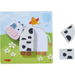 HABA On The Farm Beginner Pattern Blocks Puzzle - Ages 18 Months + -Home Furnishing Store GUEST 11925d5f e91b 4438 b3a9 174959cc93fb