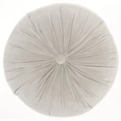 16" Ruched Velvet Round Throw Pillow - Mina Victory 15 16" Ruched Velvet Round Throw Pillow - Mina Victory -Home Furnishing Store GUEST 1936d05d a783 4ed8 a26b b527c5fc145d