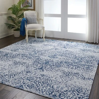 Nourison Damask Vintage Indoor Rug 3 Nourison Damask Vintage Indoor Rug - Image 3