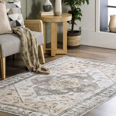 NuLOOM Autumn Vintage Machine Washable Area Rug 8 NuLOOM Autumn Vintage Machine Washable Area Rug - Image 8
