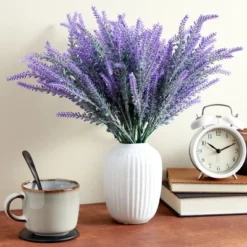 Juvale 12 Bundles Artificial Lavender Flowers For Bouquets, Fake Wild Stems For Wedding, Faux Table Centerpieces (14x2x3 In) 10 Juvale 12 Bundles Artificial Lavender Flowers For Bouquets, Fake Wild Stems For Wedding, Faux Table Centerpieces (14x2x3 In) -Home Furnishing Store GUEST 1c0c7878 1dd6 49ea 8322 64ccb018ecb3