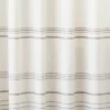 Engineered Hem Stripes Curtain Panel Cream/Gray - Hearth & Hand™ With Magnolia