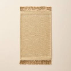 Patterned Border Stripe Area Rug Khaki - Hearth & Hand™ With Magnolia -Home Furnishing Store GUEST 1e74ead5 c518 4647 ad06 90bb279f3326