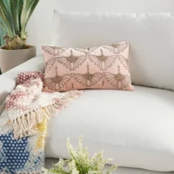 12"x20" Sofia Beaded Flowers Lumbar Throw Pillow - Mina Victory 13 12"x20" Sofia Beaded Flowers Lumbar Throw Pillow - Mina Victory -Home Furnishing Store GUEST 1e82cb6d e13c 422b b427 d3d08d0bee13