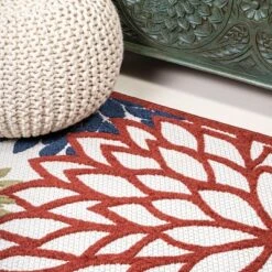 Minori Floral Indoor/Outdoor Runner Rug - JONATHAN Y -Home Furnishing Store GUEST 1f07c4cc 91d0 4cb5 a233 d6f2bb697a04