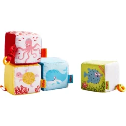 HABA Discovery Cubes Marine World - 4 Fabric Blocks To Stimulate Baby's Senses 7 HABA Discovery Cubes Marine World - 4 Fabric Blocks To Stimulate Baby's Senses -Home Furnishing Store GUEST 1f5b311d 2dcc 4886 8c12 a141fcb0445a