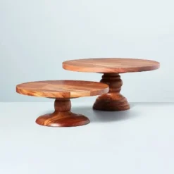 11" Wooden Cake Stand - Hearth & Hand™ With Magnolia -Home Furnishing Store GUEST 239e33c4 159a 441c a2c4 38d6fd007af5