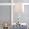20" Crystal Hudson Mini Table Lamp (Includes LED Light Bulb) Clear - JONATHAN Y