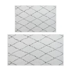 Sussexhome Non Skid Cotton Washable Kitchen Runner Rugs Set Of 44 X 24 And 31.5 X 20 Inches -Home Furnishing Store GUEST 23eb054d 48da 4728 8274 641575341dcf