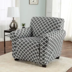 Great Bay Home Stretch Printed Washable Chair Slipcover -Home Furnishing Store GUEST 24840895 615f 4c69 af41 ebe88ee0e011