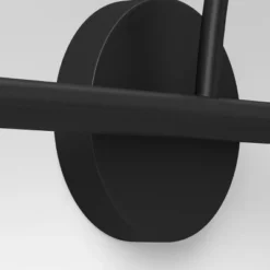 3-Light Industrial Glass Chandelier Matte Black - Threshold™ -Home Furnishing Store GUEST 269cd421 0431 4ffe 8ba3 d5444f85e001