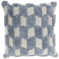 18"x18" Tufted Diag Checkers Square Throw Pillow - Nicole Curtis 18 18"x18" Tufted Diag Checkers Square Throw Pillow - Nicole Curtis -Home Furnishing Store GUEST 278ccef1 4e38 4663 afc3 62db2287b8ec