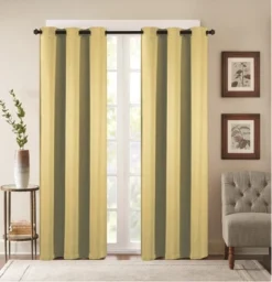 38" X 84" Solid Blackout Thermal Grommet Curtain Panels (Set Of 2 Black) -Home Furnishing Store GUEST 29e9e18c 2fc8 40e9 912a 29af8bcc8dff