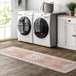NuLOOM Alicia Machine Washable Medallion Area Rug