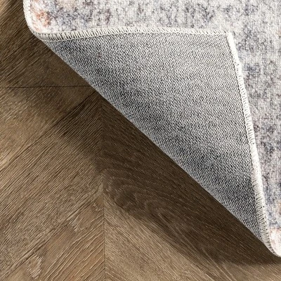 NuLOOM Jacquie Machine Washable Vintage Floral Area Rug 6 NuLOOM Jacquie Machine Washable Vintage Floral Area Rug - Image 6