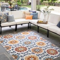 NuLOOM Indoor/Outdoor Transitional Aurora Patio Area Rug 7 NuLOOM Indoor/Outdoor Transitional Aurora Patio Area Rug -Home Furnishing Store GUEST 2f05f3d2 4d15 4e4e be1a a3f0568dab48