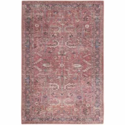 Nicole Curtis Machine Washable Bordered Vine And Bloom Indoor Rug 19 Nicole Curtis Machine Washable Bordered Vine And Bloom Indoor Rug -Home Furnishing Store GUEST 2f892b8f 32af 4269 8d1b 7f259013eeb9