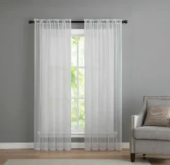 Kate Aurora Living Premium 2 Pack Sheer Voile Window Curtain Panels -Home Furnishing Store GUEST 2ffe39b4 0574 4eff bc29 d12a7256e80f