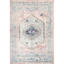 NuLOOM Chase Faded Vintage Medallion Area Rug 19 NuLOOM Chase Faded Vintage Medallion Area Rug -Home Furnishing Store GUEST 300f5f1b df9d 4765 abd5 20ca42265fa2