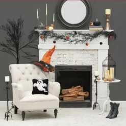 C&F Home 8" X 8" Spooky Ghost Hooked Petite Halloween Throw Pillow -Home Furnishing Store GUEST 31eea538 b1cf 49fb b847 7409f14ed8d2