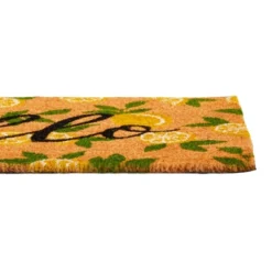 Juvale Nonslip Coco Coir Front Welcome Door Mat, Hello Lemon Indoor Outdoor Doormat Rug, 17x30 In -Home Furnishing Store GUEST 35c4bc85 b5c8 41b5 9644 d258d7c73e77