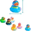 Kicko 2" Assorted Rubber Ducks For Sensory Play, 12 Pack