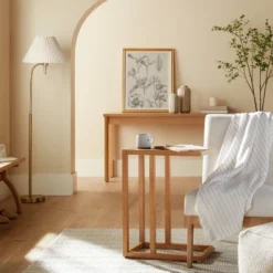 Wood Frame Rectangular C Table - Natural - Hearth & Handâ„¢ With Magnolia