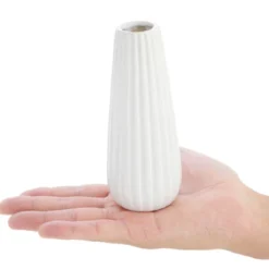 Juvale Set Of 6 White Ceramic Bud Vases For Flowers, Centerpieces, Home Decor, 1 X 6 In 13 Juvale Set Of 6 White Ceramic Bud Vases For Flowers, Centerpieces, Home Decor, 1 X 6 In -Home Furnishing Store GUEST 370aeb73 be75 4850 8aac c4978ee85a35