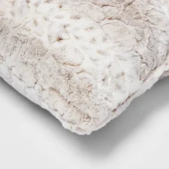 Snow Leopard Ombre Faux Fur Throw Pillow - Threshold™ 8 Snow Leopard Ombre Faux Fur Throw Pillow - Threshold™ -Home Furnishing Store GUEST 3736a0e8 d523 4b7d 8a08 9d54d4dfe9b9