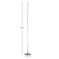 59.5" Iris Floor Lamp (Includes Energy Efficient Light Bulb) - JONATHAN Y 5 59.5" Iris Floor Lamp (Includes Energy Efficient Light Bulb) - JONATHAN Y -Home Furnishing Store GUEST 382e5089 9c62 4b8f b5b4 f93df19cb085