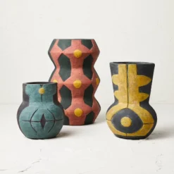 Large Geo Pattern Vase Red - Opalhouse™ Designed With Jungalow™ 5 Large Geo Pattern Vase Red - Opalhouse™ Designed With Jungalow™ -Home Furnishing Store GUEST 3934c160 7c51 42b9 85ef 42416fd61672