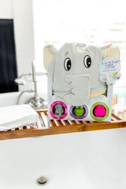 Tickle And Main Rub A Dub, Whos In My Tub 5 Piece Baby Bath Toy Set